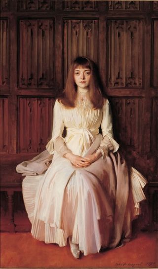Elsie Palmer portrait by John Singer Sargent