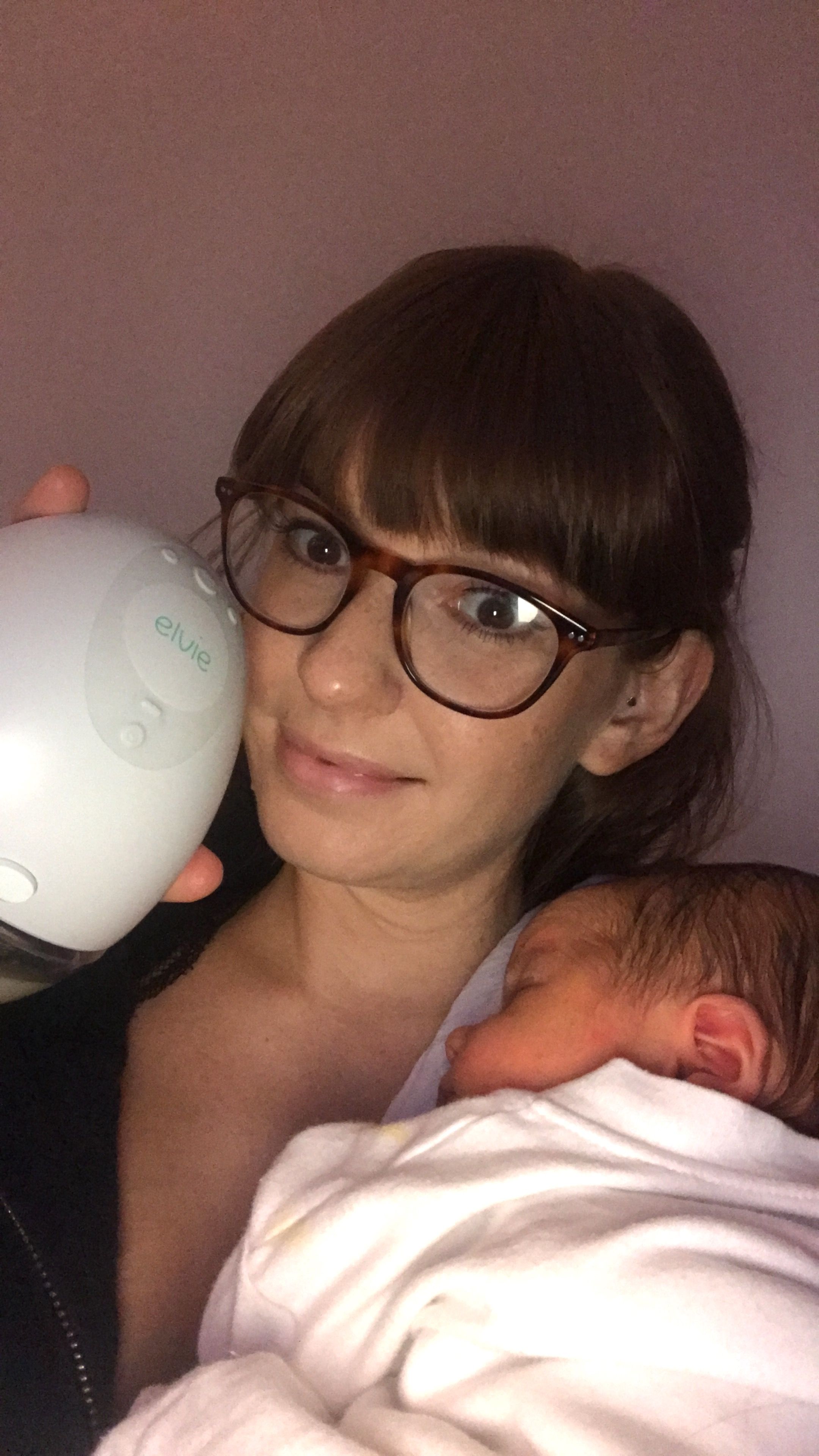 elvie breast pump large breast