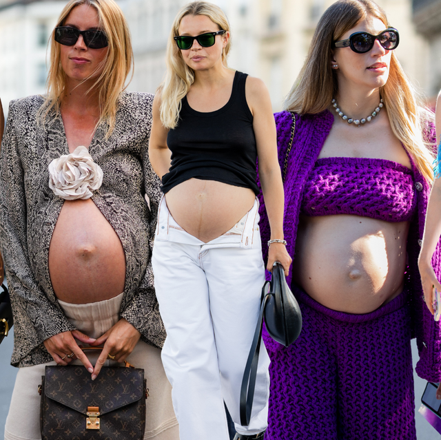 Enseñar tripa de embarazada: la gran tendencia del street style
