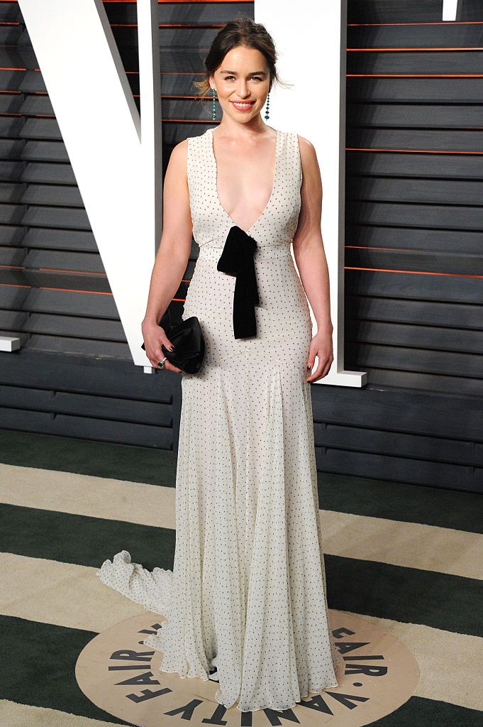 emilia clarke oscar dress