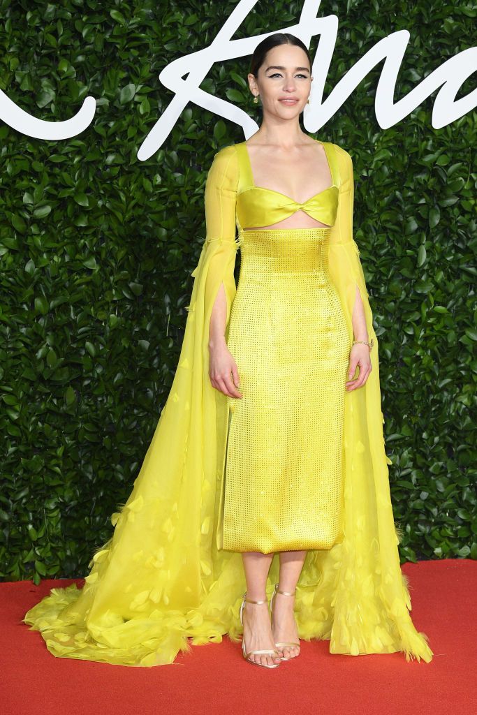 yellow dress 2019