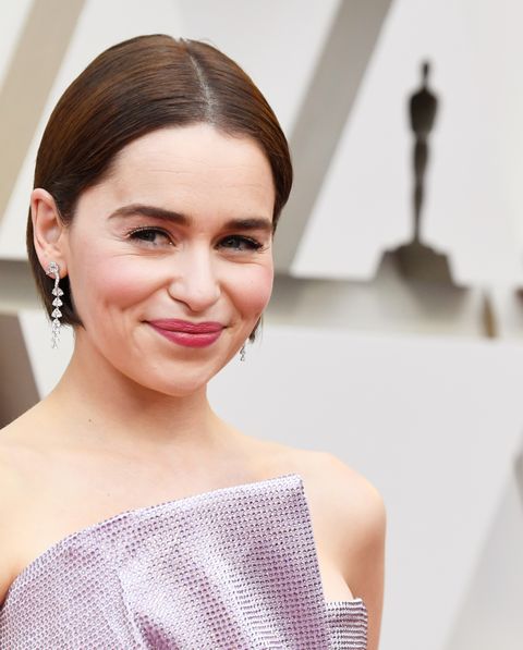 Emilia Clarke Just Debuted A New Hair Color On The Oscars Red