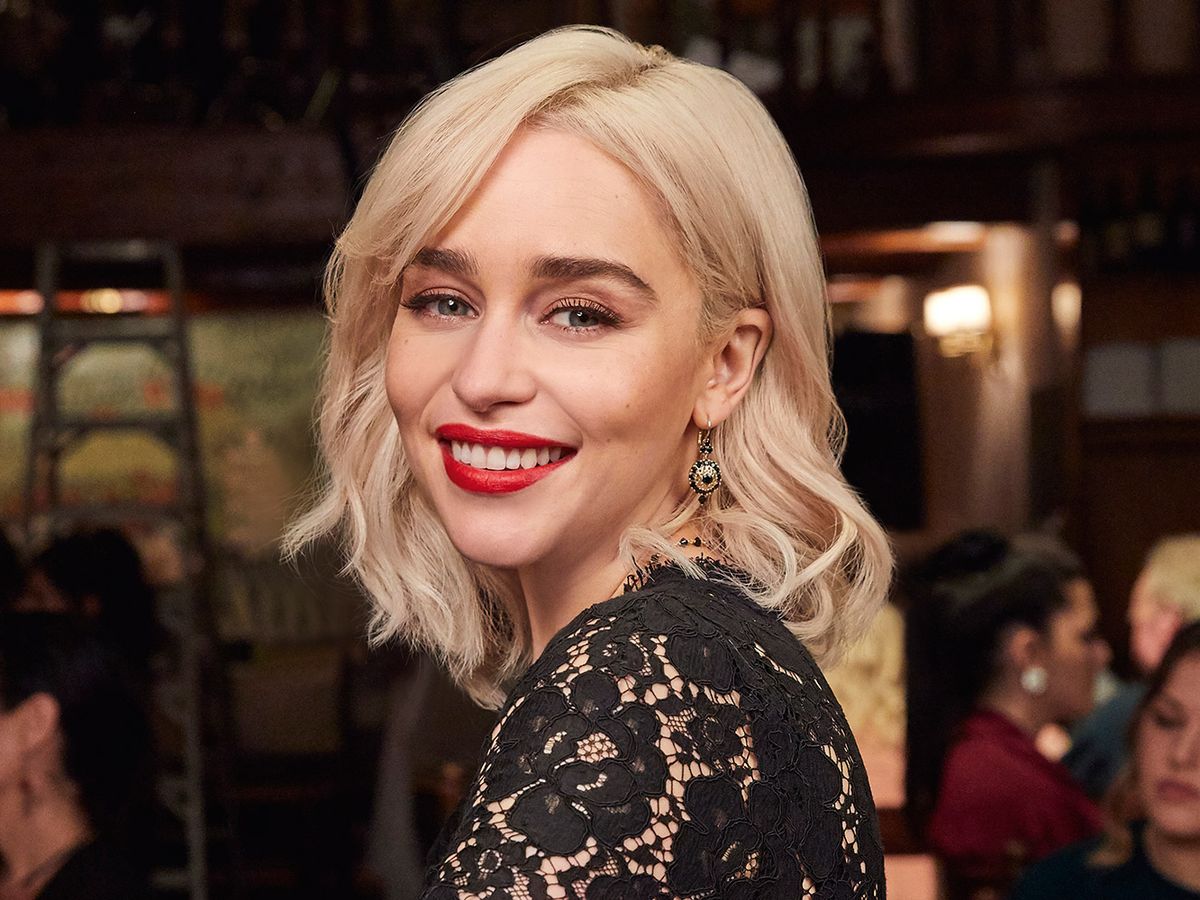 Emilia Clarke interview - Emilia Clarke talks hair, lipstick and being the  face of Dolce & Gabbana