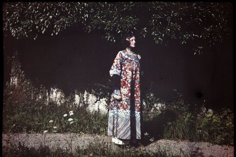 emilie floege in chinese dress