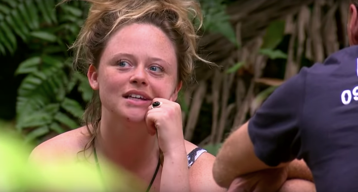 I'm a Celebrity's Emily Atack lashes out at Harry Redknapp ...