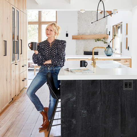 Emily Henderson Reveals Her Mountain Fixer Upper S Kitchen