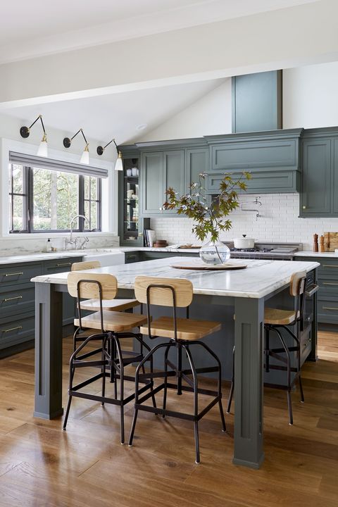 Ideas For Green Kitchen Design, Farm Style Kitchen Cabinet Doors