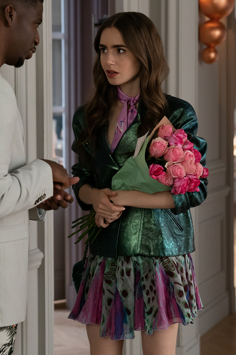 best fashion moments from emily in paris, netflix's new series, starring lily collins