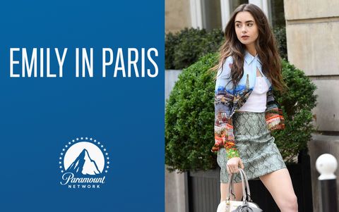 Lily Collins en 'Emily in Paris'