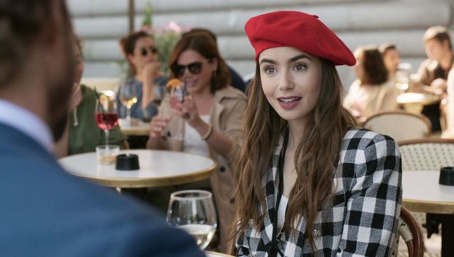 lily collins in netflix' emily in paris