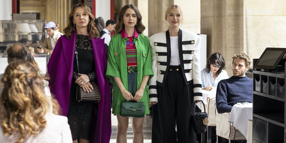 Where To Shop Lily Collins’ Outfits From ‘Emily In Paris’ Season 2