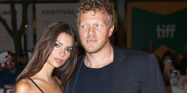 Emily Ratajkowski And Husband Sebastian Bear McClard Had A Cuddly Red Carpet Moment At TIFF