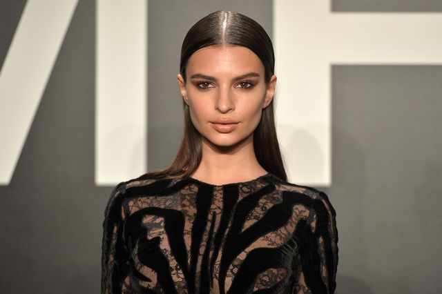 los angeles, ca   february 20  modelactress emily ratajkowski, wearing tom ford, attends the tom ford autumnwinter 2015 womenswear collection presentation at milk studios in los angeles on february 20, 2015  photo by charley gallaygetty images for tom ford