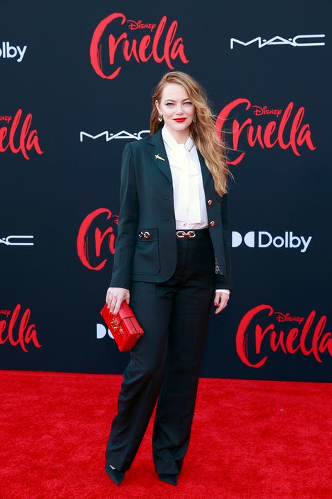 emma stone at the cruella los angeles premiere