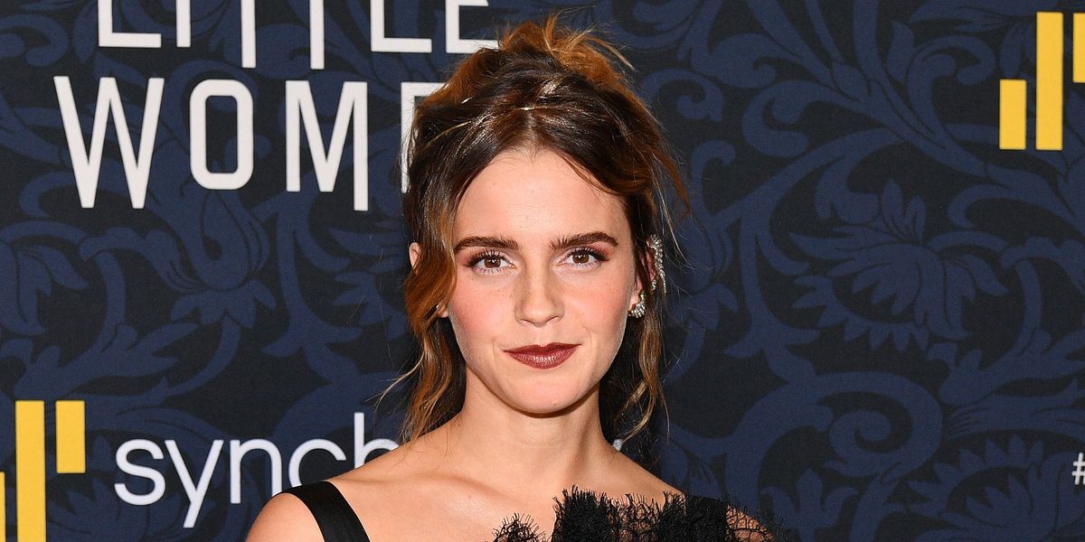 Emma Watson sports layered, shaggy haircut in Prada campaign