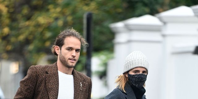 Emma Watson Boyfriend Leo Robinton Make Rare Appearance In London