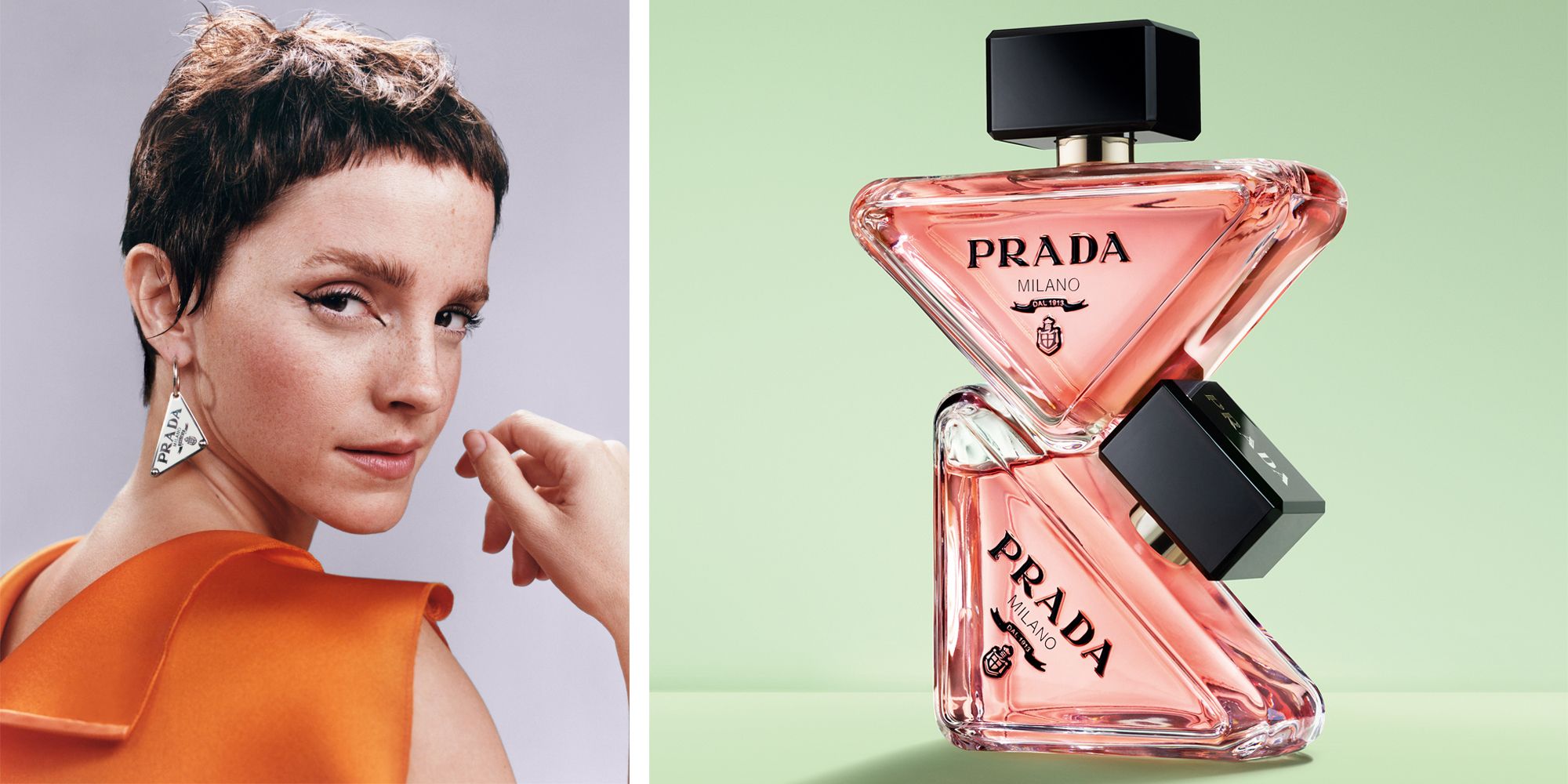 Emma Watson Directs Herself in the Prada Paradoxe Fragrance Campaign ...