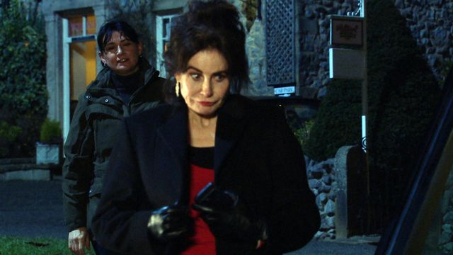 moira and faith dingle in emmerdale