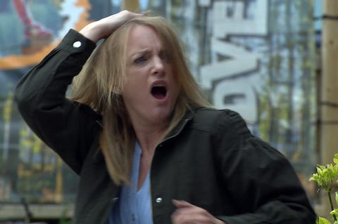 Mandy Dingle and Nicola King fight in Emmerdale mandy dingle and nicola king fight in emmerdale