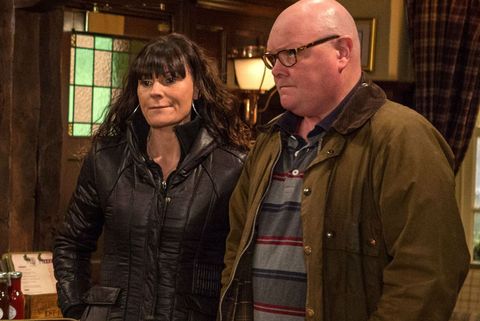 Chas Dingle und Paddy Kirk in Emmerdale