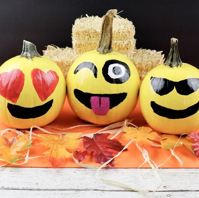 Emoji Pumpkin Carving Ideas