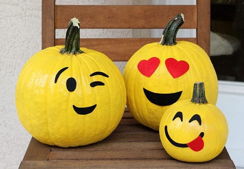 8 Best Emoji Pumpkin Carving Ideas - Easy Emoji Halloween Pumpkins