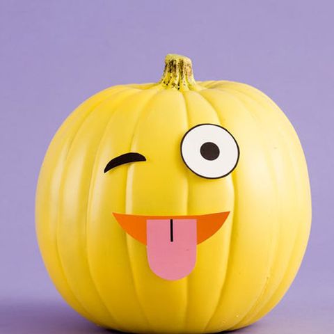 18 Best Emoji Pumpkin Carving and Painting Ideas - Emoji Face Stencils