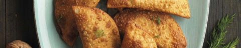 Empanadillas de salmón, queso y nueces empanadillas de salmón, queso y nuece