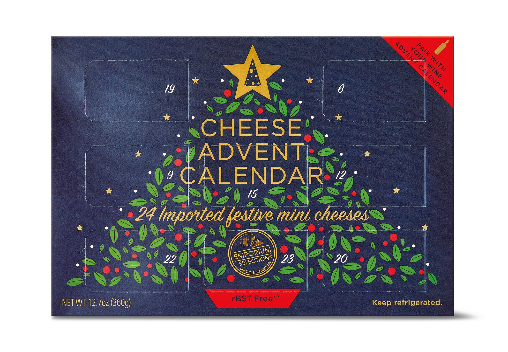 Costco Cheese Advent Calendar 2021