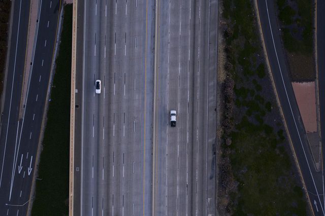 empty freeway