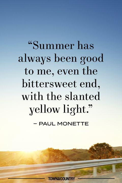 30+ Best End of Summer Quotes - Beautiful Quotes About the Last Days of