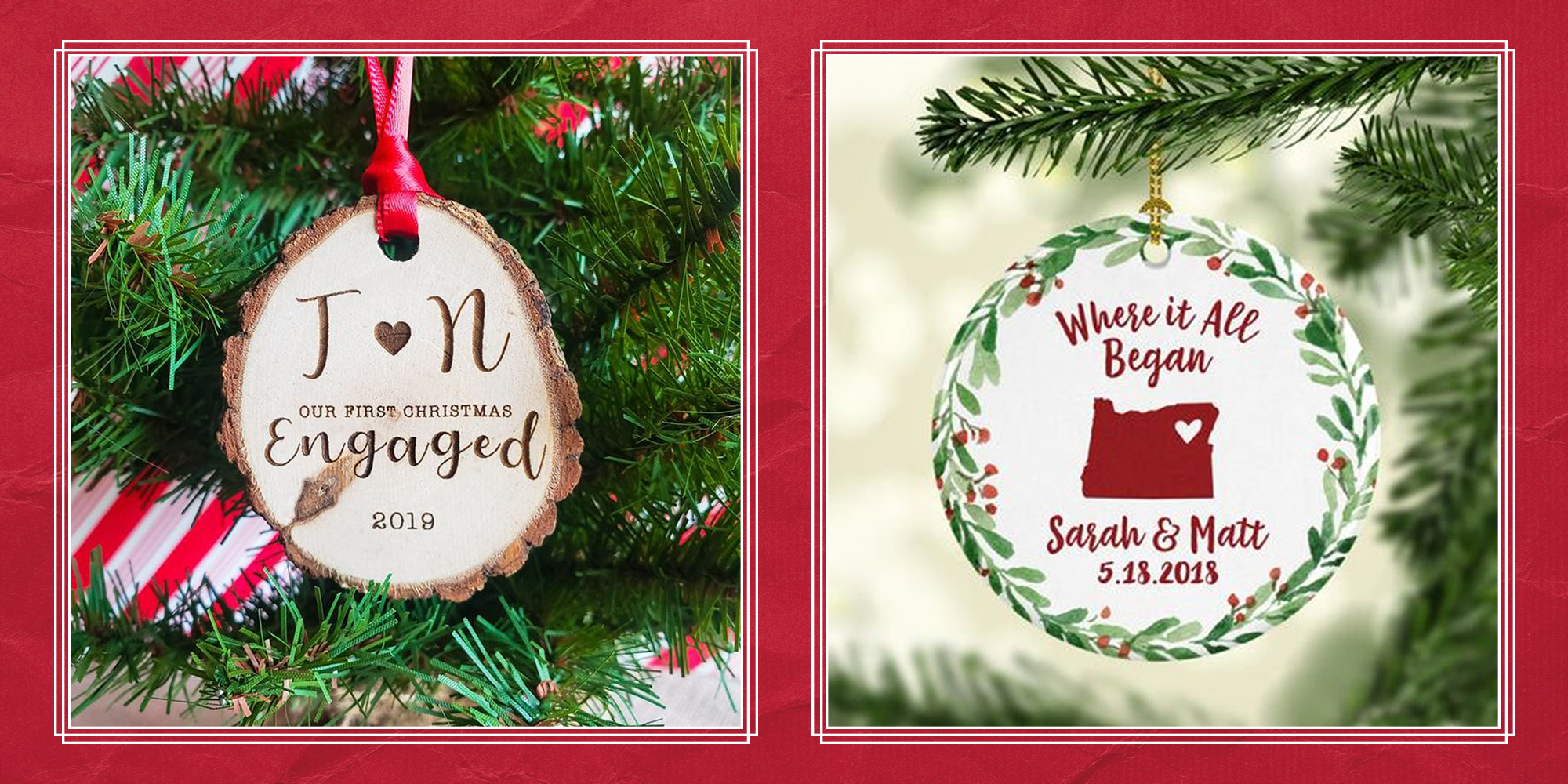 Cute Christmas Gift Merry Christmas and Happy New Year Porcelain Ceramic Christmas Ornament Xmas Tree Ornaments Christmas Decor