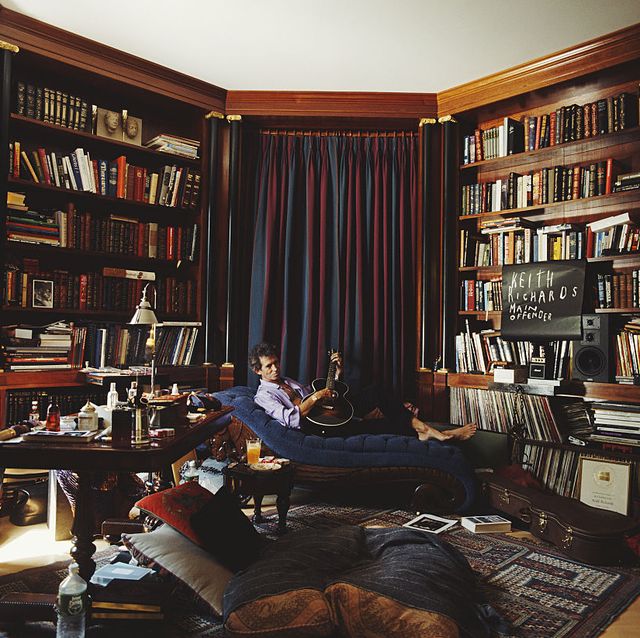 keith richards at home