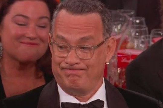 Best Tom Hanks Golden Globes Memes
