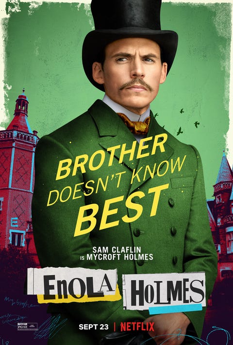 Conoce A La Familia De Enola Holmes En Los Nuevos Carteles