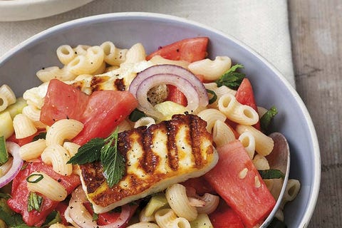 Ensalada de pasta con sandía - Ensaladas Ensalada de pasta con sandía - Ensaladas