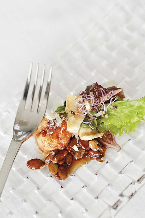 Receta: Ensalada de queso de cabra
