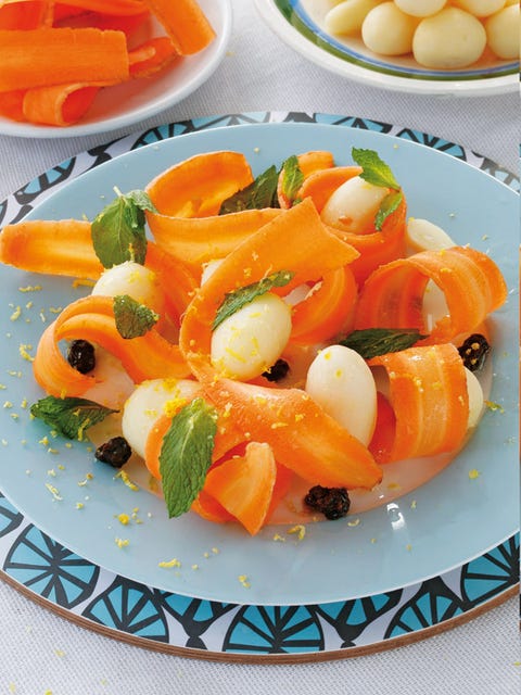ensalada de zanahorias y patatas