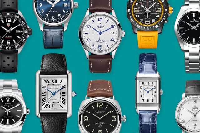 collage of watches