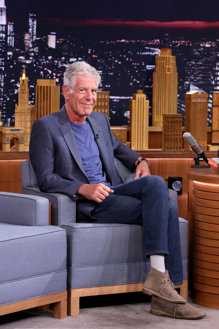 Anthony Bourdain Clarks Desert Boots - Anthony Bourdain and His Go-To ...