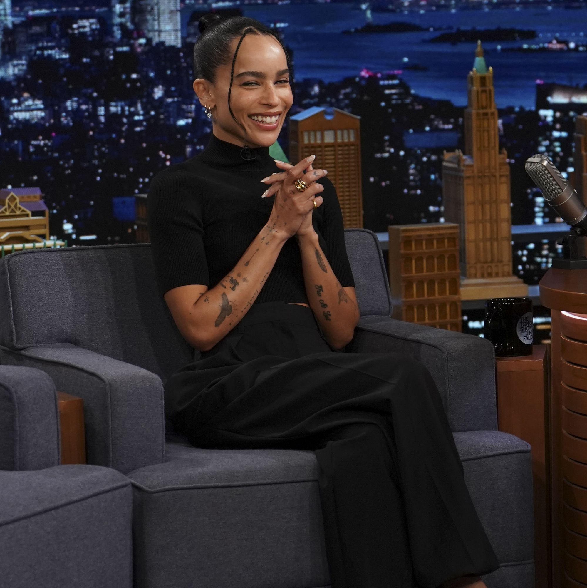 Zoë Kravitz Went Method in 'The Batman' and Drank Milk Out of a Bowl