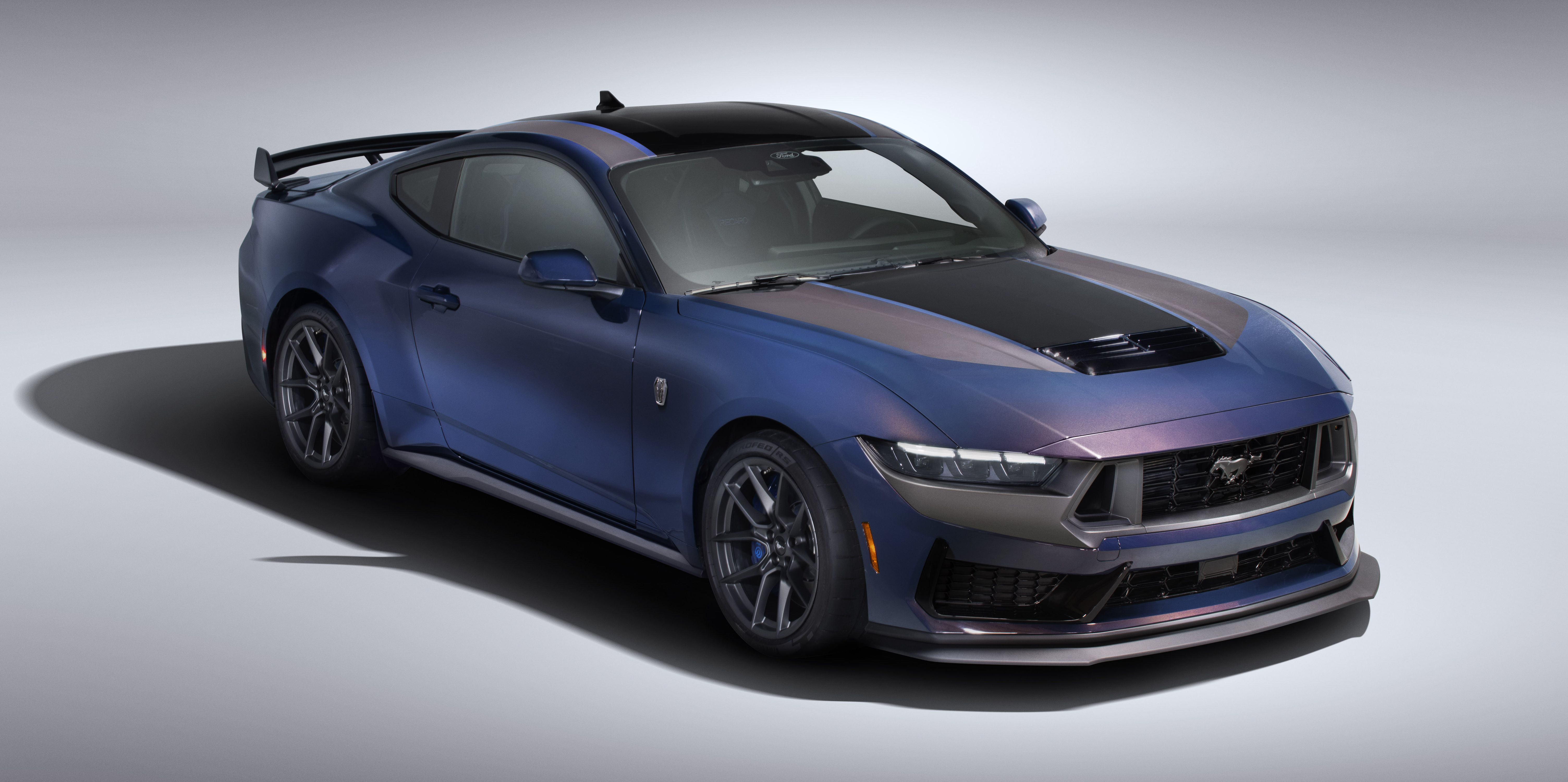 2024 Ford Mustang Dark Horse Gets Exclusive Color-Shifting Blue Ember Paint