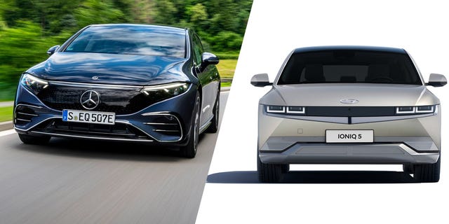 hyundai ioniq mercedes eqs