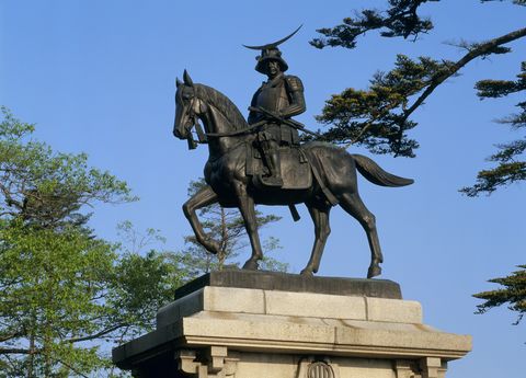 Equestrian Statue of Date Masamune, Sendai, Miyagi, Japan