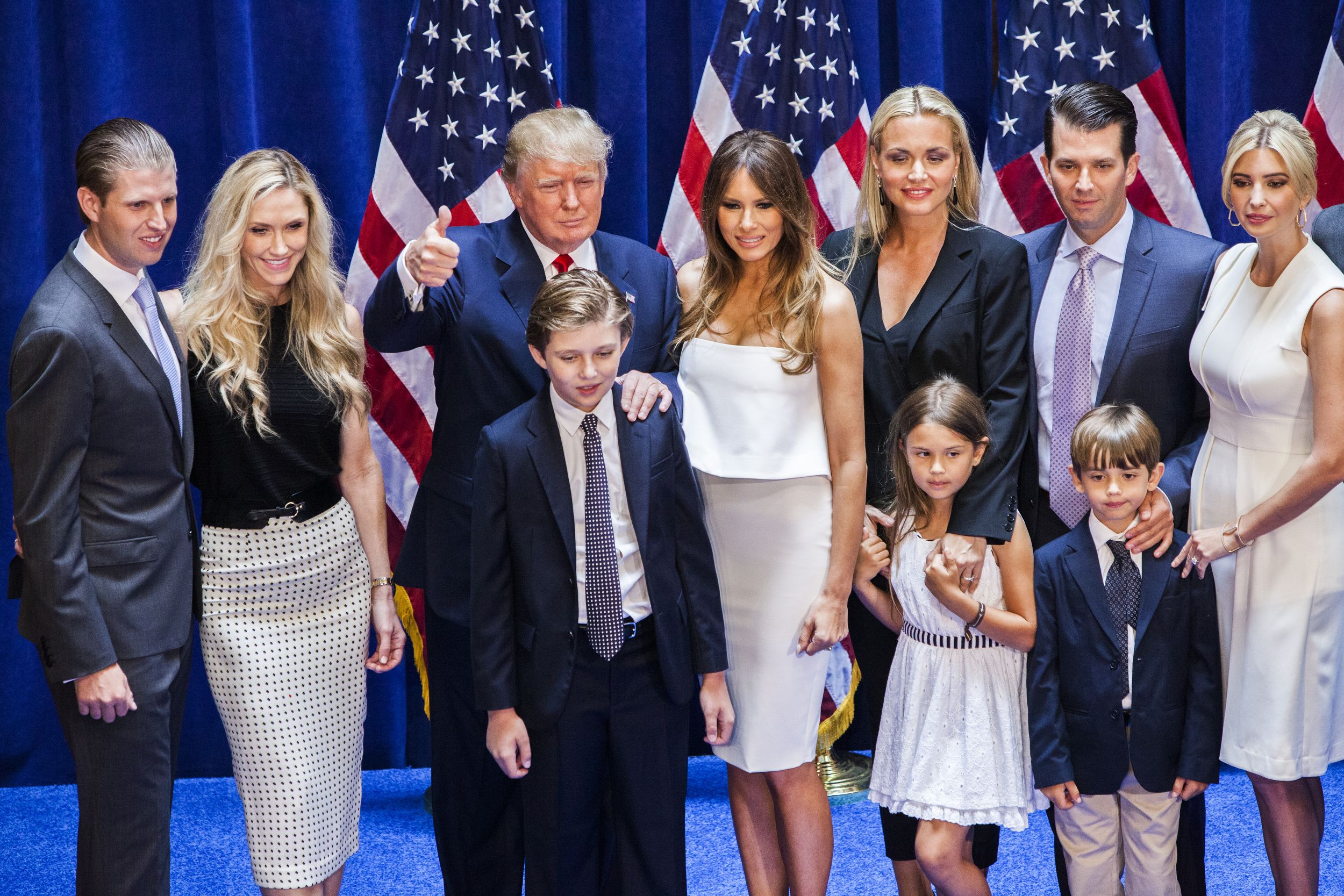 trump family secret service names