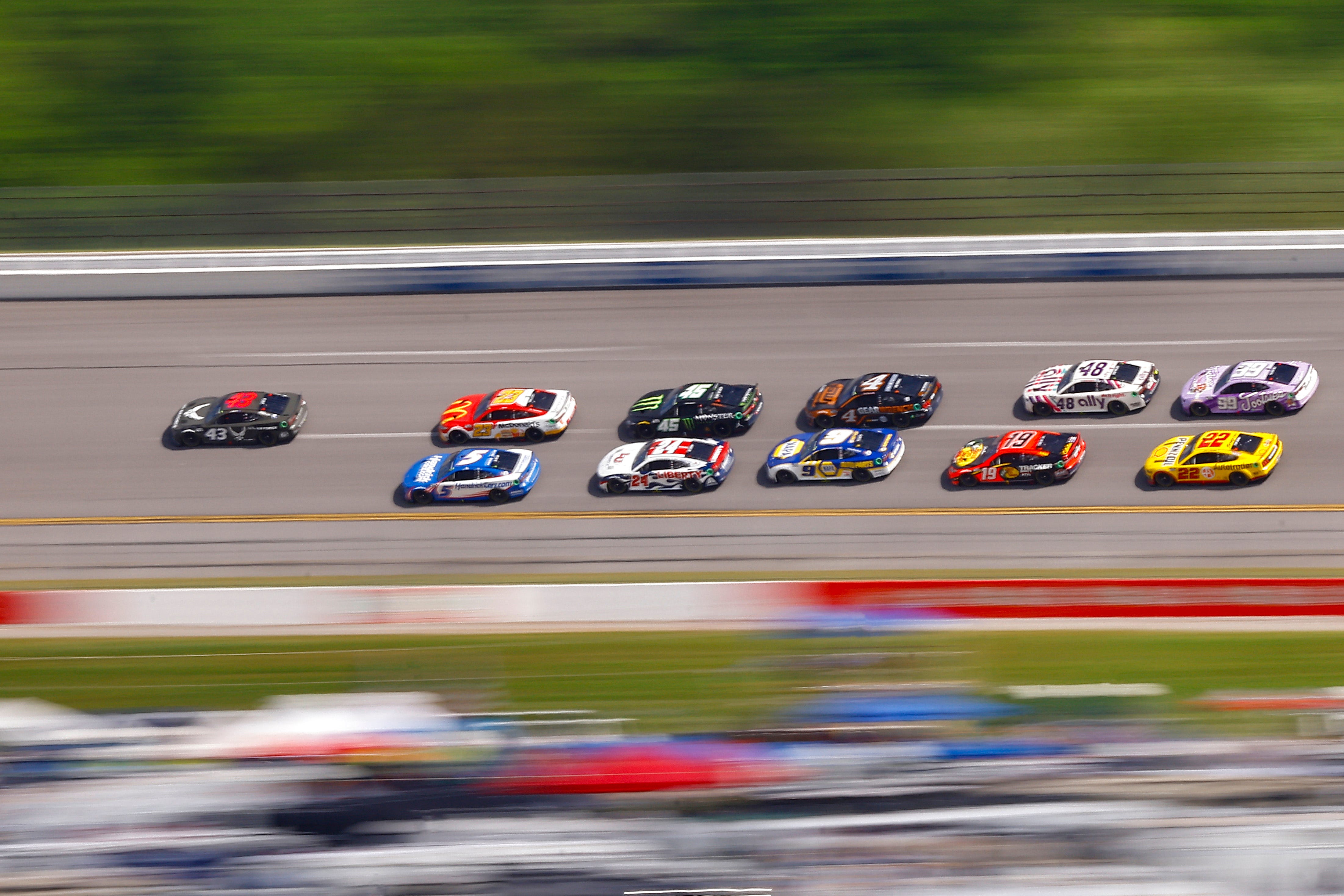 Ross Chastain Holds His Line, Wins Talladega