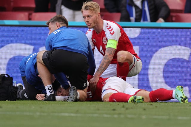 Christian Eriksen Suffers Cardiac Arrest On Field During Euro 2020 Match