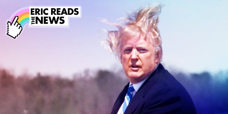 Moving Air Continues to Vex American President &ndash; Wind Versus Donald Trump's Hair