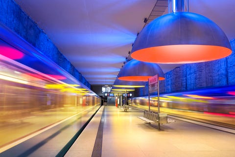 Las estaciones de metro más impresionantes del mundo - ELLE Decor Las estaciones de metro más impresionantes del mundo - ELLE Decor