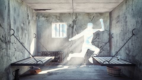 escape from a prison cell